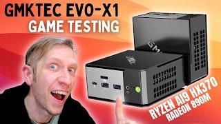 GMKtec EVO-X1 Gaming Test: Ryzen HX370 & Radeon 890M vs. 10 Popular Games! 