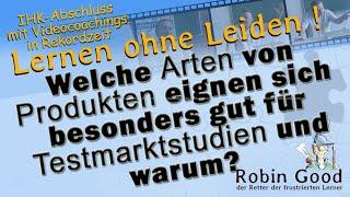 Welche Arten von Produkten eignen sich besonders gut für Testmarktstudien und warum?