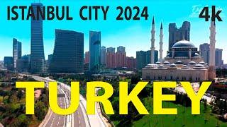 Istanbul City 2024 , Turkey 4K By Drone