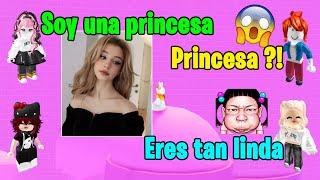 HISTORIAS DE ROBLOX | La princesa finge ser una persona normal para encontrar amigos 