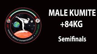 Karate Dubai 2021 | Male +84kg - SEMIFINALS | WORLD KARATE FEDERATION