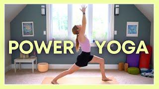 30 min Power Yoga - Intermediate ENERGIZING FULL BODY Yoga