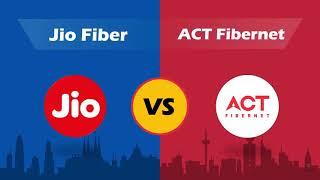 JIO Fiber vs ACT Fibernet SpeedTest | YnotGenie