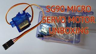 Micro Servo Motor SG90 Unboxing | G9 Servo Motor Project | So Creators