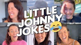 Joelle Reacts to Mike’s Favourite LITTLE JOHNNY Jokes 