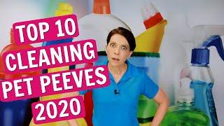 Angela Brown's Top 10 Cleaning Pet Peeves 2020