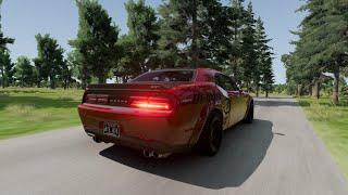 BeamNG| 2018 Dodge Challenger SRT Demon Cruise