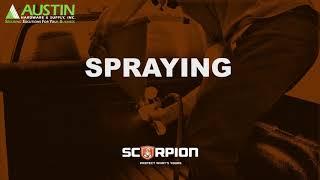 Spraying Scorpion X02 Bed Liner