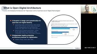 Masterclass: Applying TM Forum’s Open Digital Architecture and Open APIs