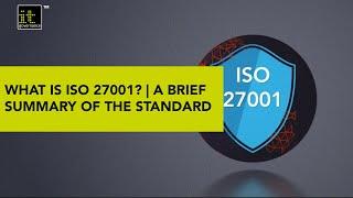 What is ISO 27001? | A Brief Summary of the Standard