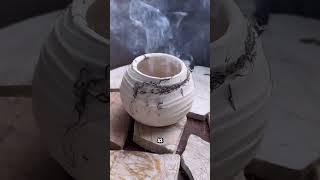 Can You Make Horsehair Pottery at Home? #shorts