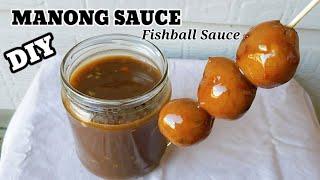 MANONG SAUCE RECIPE || How to Make SWEET SAUCE for FISHBALL and KWEK-KWEK (Step By Step)