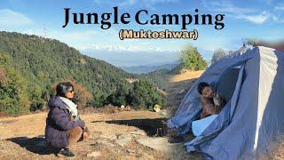 Jungle Camping | Mukteshwar, Almora | All Uttarakhand Ride #ridernoni #bikergirl