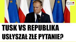 Tusk usłyszał niewygodne słowa?