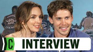 Austin Butler & Jodie Comer The Bikeriders Interview