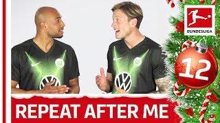 Dutch lesson with Brooks and Weghorst - Repeat After Me - Bundesliga 2019 Advent Calendar 12