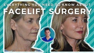 Facelift 101: before and after recovery, Deep Plane Facelift + Stem Cell Facelifts, and more!