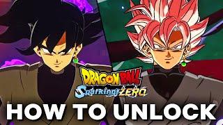 How To Unlock Goku Black FAST! - DRAGON BALL: Sparking! ZERO