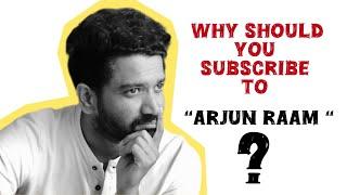 “Arjun Raam “ Channel Introduction | Arjun Raam