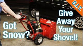 Troy Bilt 2410 Snow Blower: Setup and First Use - Great Budget Snowblower!