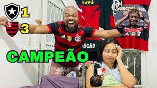 Botafogo x Flamengo, react; Mengão Campeão da Supercopa do Brasil!