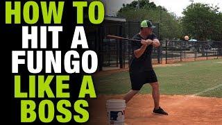 How To Hit A Fungo Like A Boss!  Baseball Coaching Tips  [How To Tuesday Ep.8]