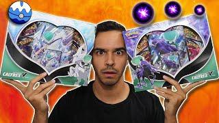 Opening the *NEW* Pokemon ICE and SHADOW Rider Calyrex V Boxes!! | LUCKY PULLS!