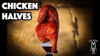 Gateway Drum Smoker - Chicken Halves