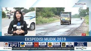 Ekspedisi Mudik 2019: Kondisi Jalan Lintas Tengah Sumatera Jambi-Padang Rusak