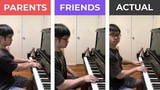 What People Think I Practice vs What I Actually Practice