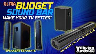 Does Your TV Sound Suck? Upgrade it for CHEAP!