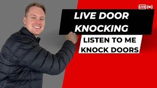 Live Door Knocking as a Real Estate Agent - Listen to me break down my script