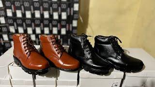 4 Types Of police boots in different sole || DMS boots |All India Delivery || 100% Genuine Leather