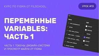 ПЕРЕМЕННЫЕ, VARIABLES. ДИЗАЙН-ТОКЕНЫ. ОБНОВЛЕНИЕ FIGMA ИЮНЬ 2023