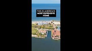 This $295,000,000 home is the most expensive in America #shorts