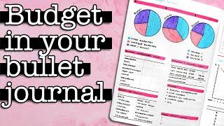 21 Bullet Journal Budget Ideas  How to budget in your bullet journal