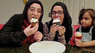 ‍Baking Episode #3: Maryam is baking Cup Cakes with her best friend Zeina & Master Cook Fatima 