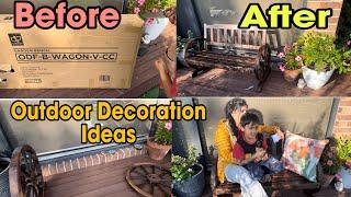 New Garden Bench | Outdoor Furniture Decoration Idea | Outdoor Furniture | Garden Decoration Ideas