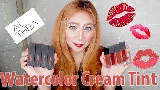 Althea Korea Water Color Cream Tint Review + Wear Test +  Swatches 