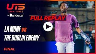 Replay FULL MATCH | La Monf Gaël Monfils vs The Bublik Enemy | UTS New York by Builder.ai