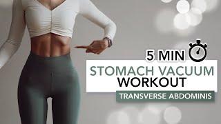 5 MIN STOMACH VACUUM WORKOUT | Вакуумное упражнение для упругого живота | Eylem Abaci