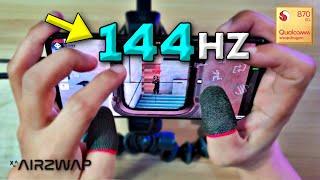 This Is What 144hz Looks Like in COD Mobile (1v4 clutch) | 5 Finger Claw Handcam Gameplay