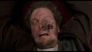 Home Alone  - Kevin Escapes Robbers - Spider on Face Scene 4K HDR