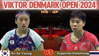 Great Play! An Se Young (KOR) vs Supanida Katethong (THA) | QF | Badminton VDO24