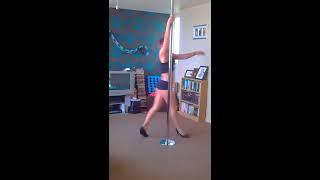 Pole dancing in heels ( dirty dancing) she's like the wind