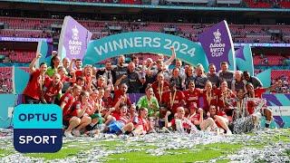 TROPHY LIFT: Manchester United WIN the FA Cup 