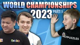 I Competed Alongside the World's Best Speedcubers! | World Champs Vlog Part 1