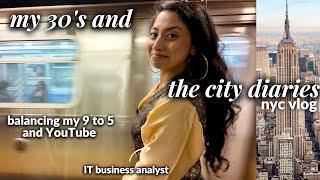 Trying to Balance It All in NYC  | Corporate Job, Side Hustle & Family Time in My 30s (all at once)
