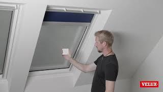 VELUX solar blind and wall switch paring