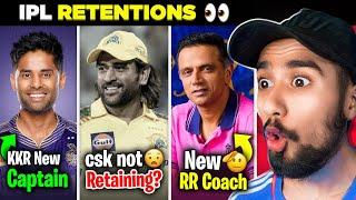 WTF! Surya as KKR CAPTAIN! | CSK NOT Retaining Dhoni? | IPL Retentions